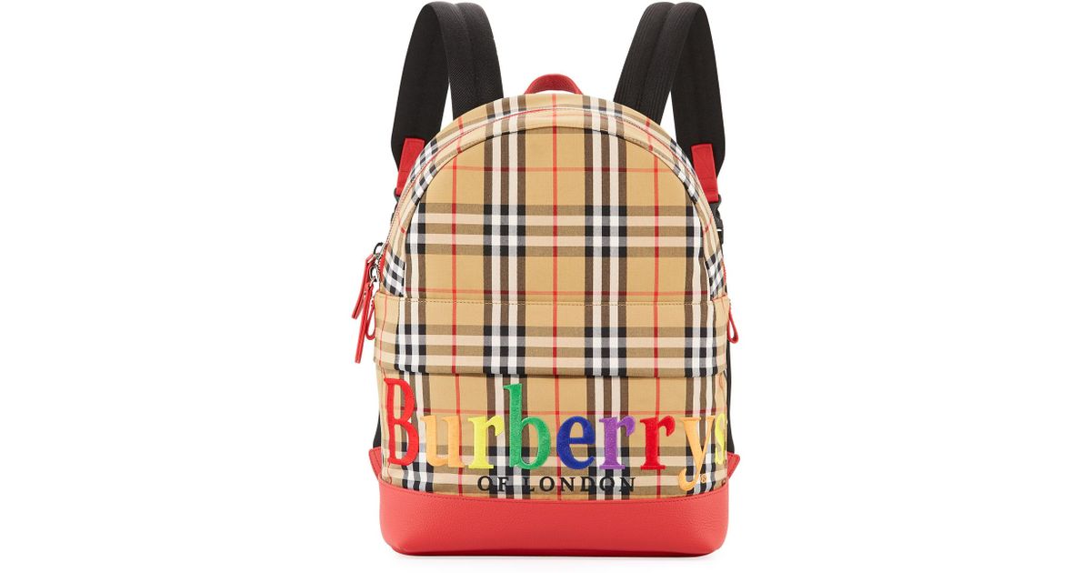 burberry rainbow bag