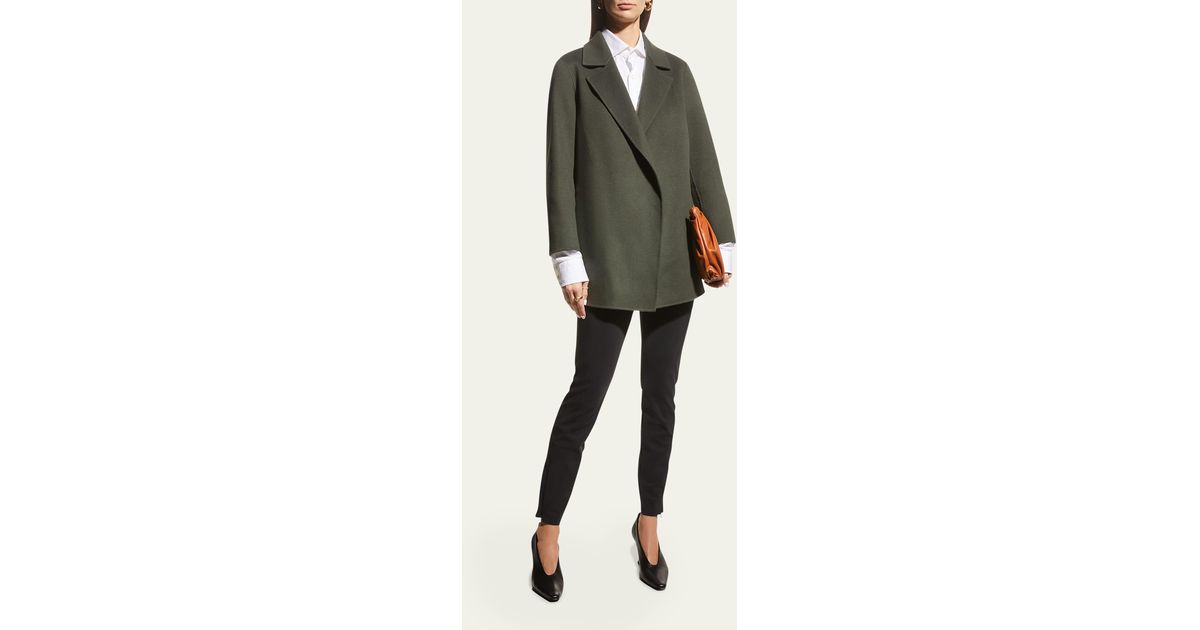 Theory Clairene New Divide Wool-cashmere Jacket | Lyst
