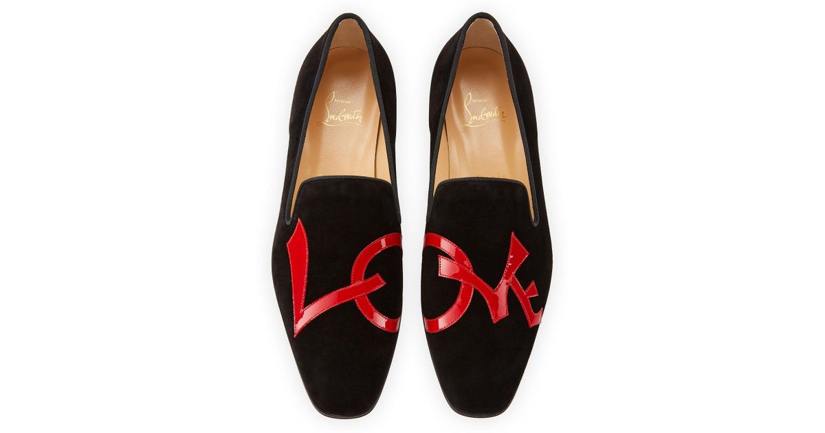 red bottoms loafers