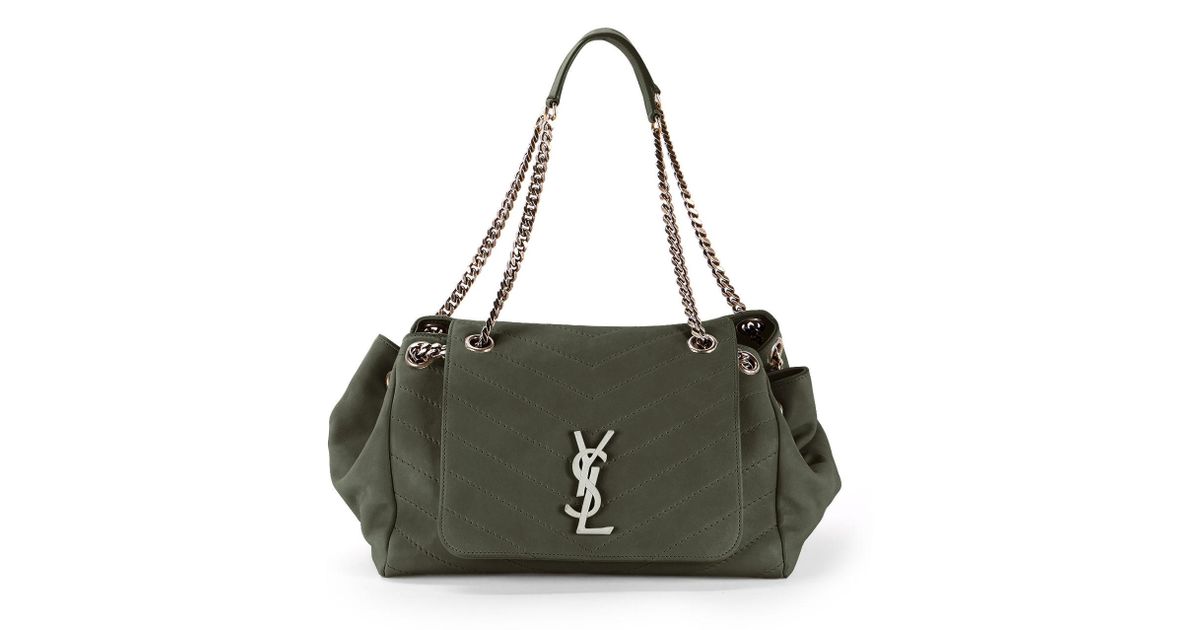 ysl double chain bag