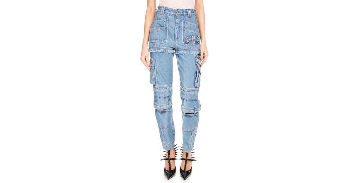multi pocket jeans