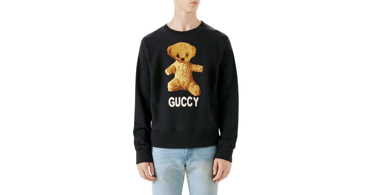 Gucci Sweatshirt Bear Online Sale, UP TO 66% OFF