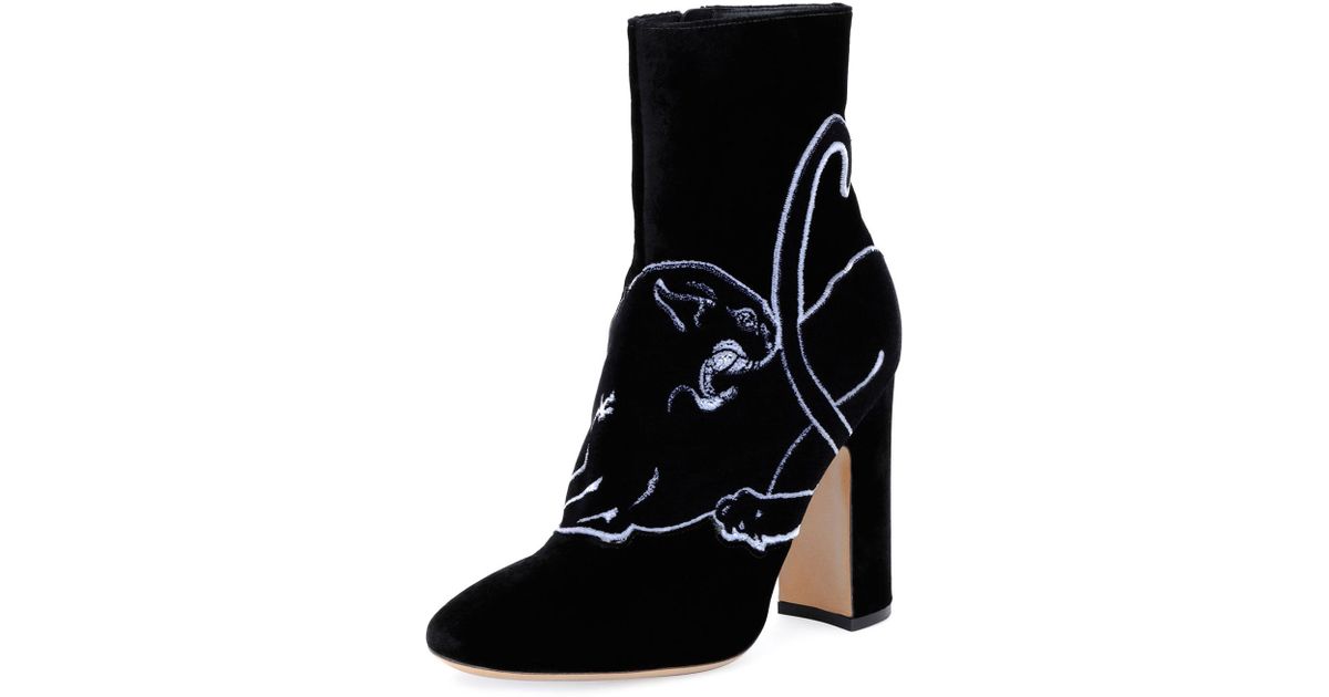 valentino panther boots