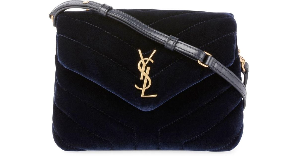 ysl loulou small velvet
