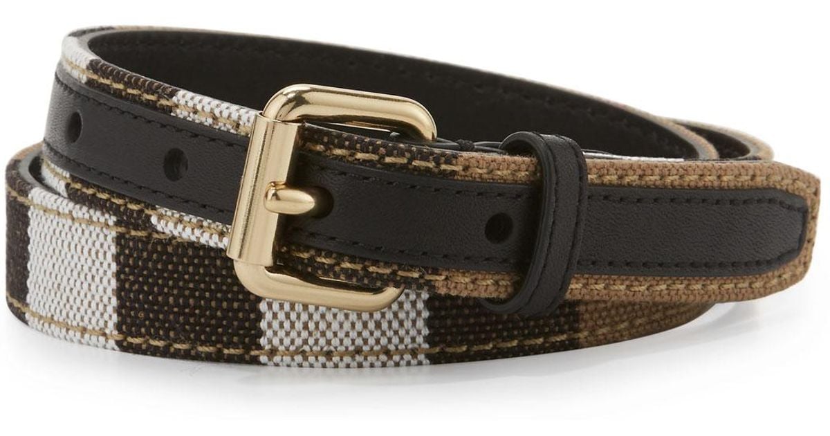 kids burberry belt