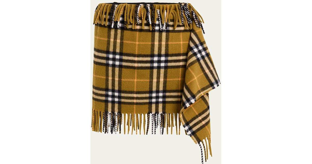 Terry Berry Wrap Skirt
