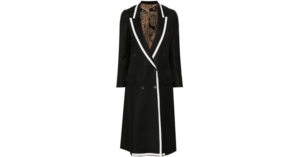 コート IBRIGU CONTRAST BACK AND DETAILS VINTAGE FOULARD RAINCOAT Ibrigu Vintage Foulard Raincoat In Multicolour - 40% Off