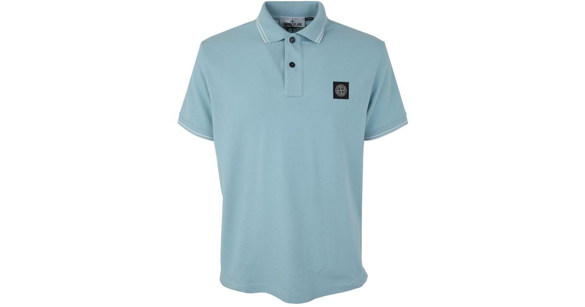 Stone island discount slim fit polo