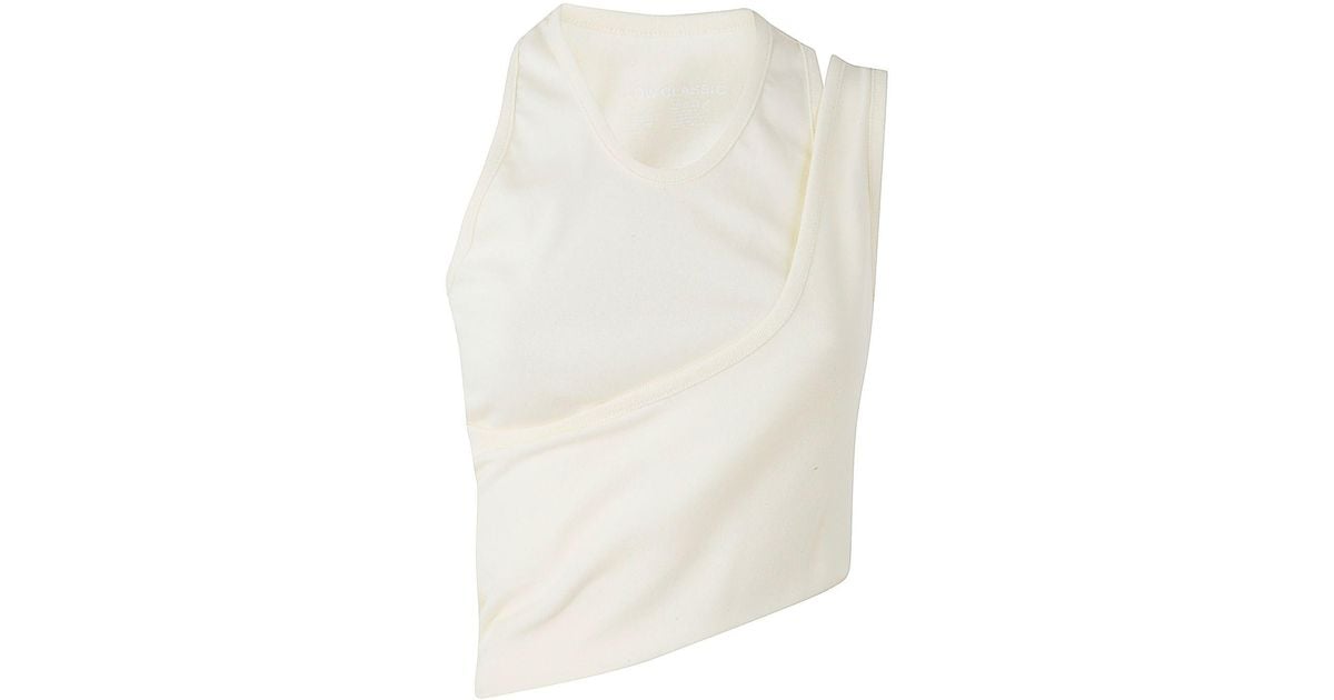 Low Classic Hole Point Top in White | Lyst