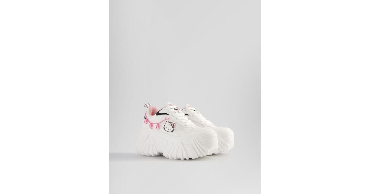bershka hello kitty platforms