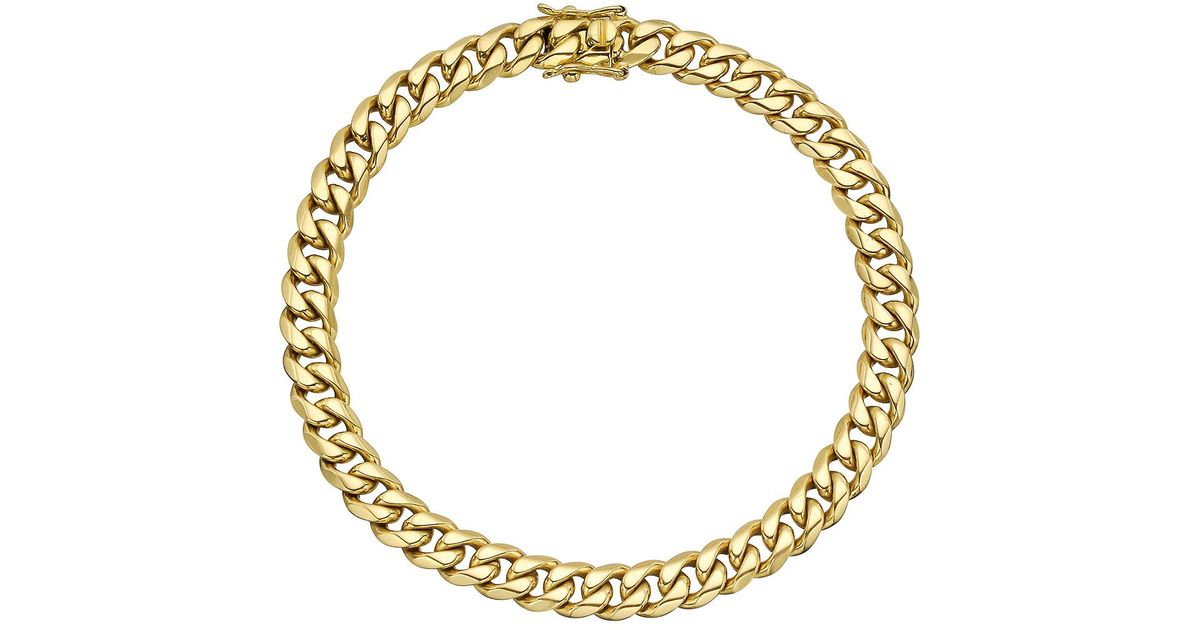 Cartier 18k Yellow Gold Oval Link 