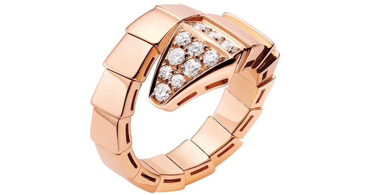 bulgari diamond serpenti ring