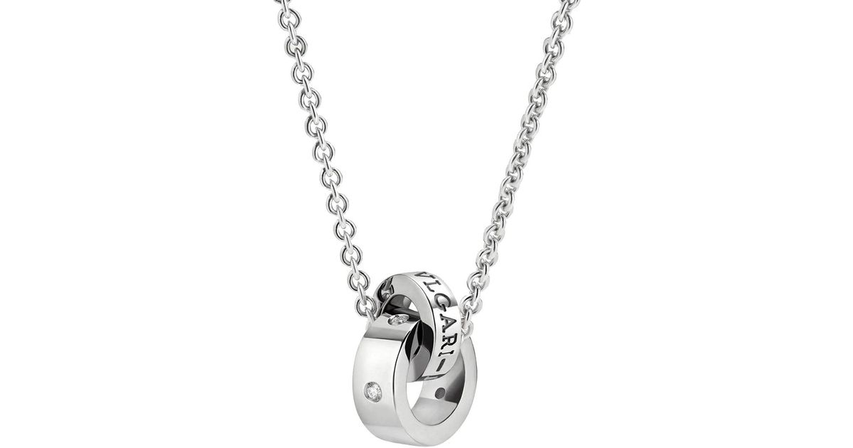 bvlgari necklace white gold