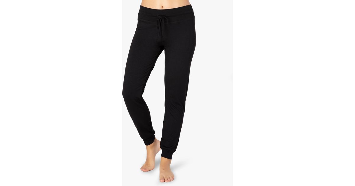 beyond yoga lounge around midi jogger