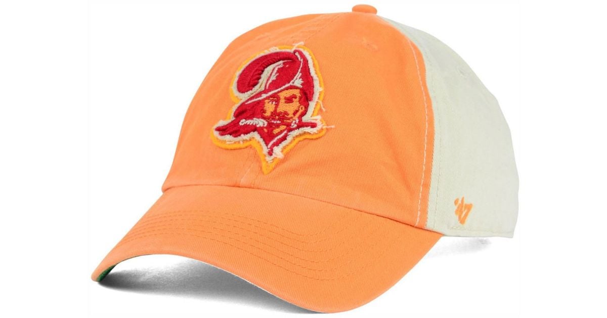 47 Brand Tampa Bay Buccaneers Nfl Derby Clean Up Cap in Orange for Men