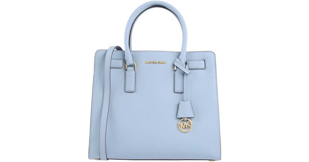 michael kors baby blue handbag