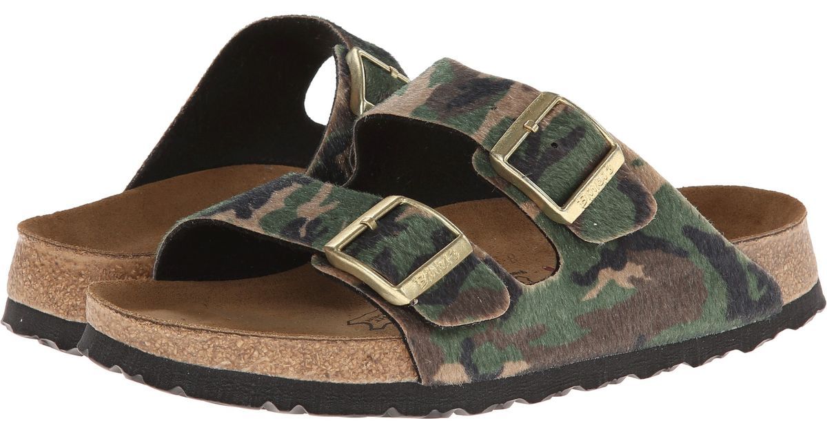 birkenstock green and yellow