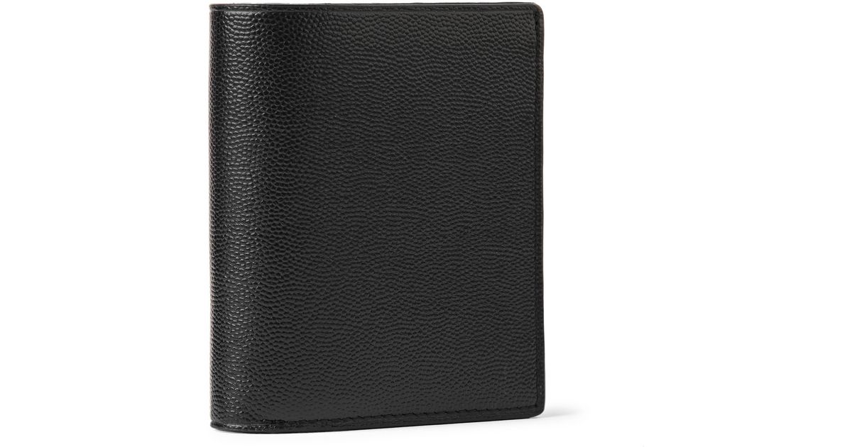 Want Les Essentiels De La Vie Bradley Textured Leather Billfold Wallet In Black For Men Lyst