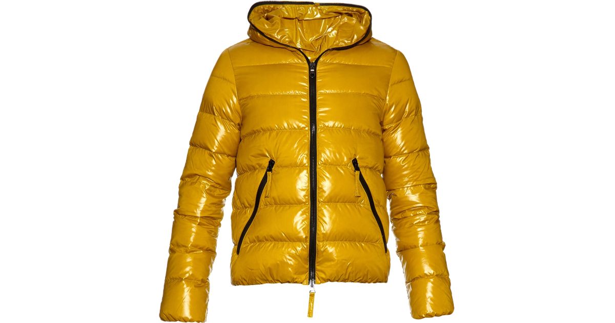 Duvetica Synthetic Dionisiodue Hooded Quilted Down Jacket in 