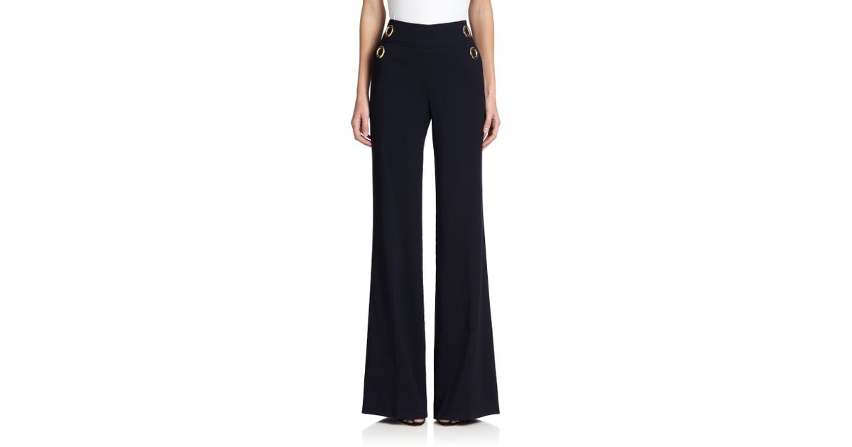 escada wool pants