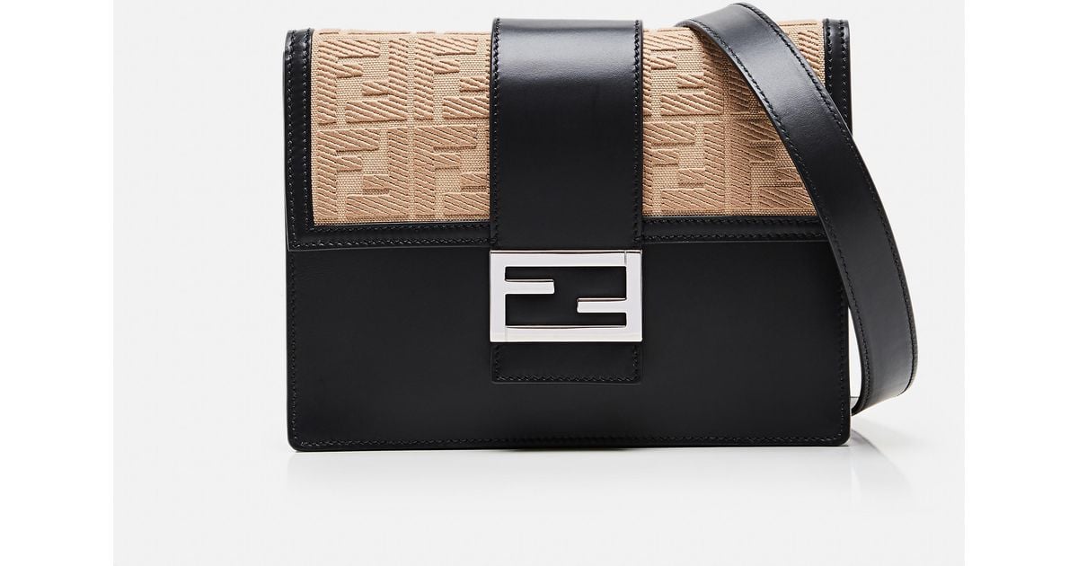 fendi flat baguette