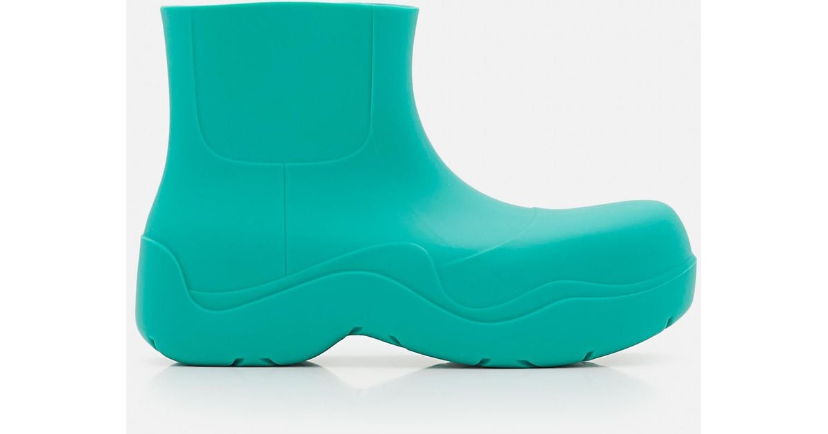 Bottega Veneta Rubber Puddle Boot in Green for Men | Lyst