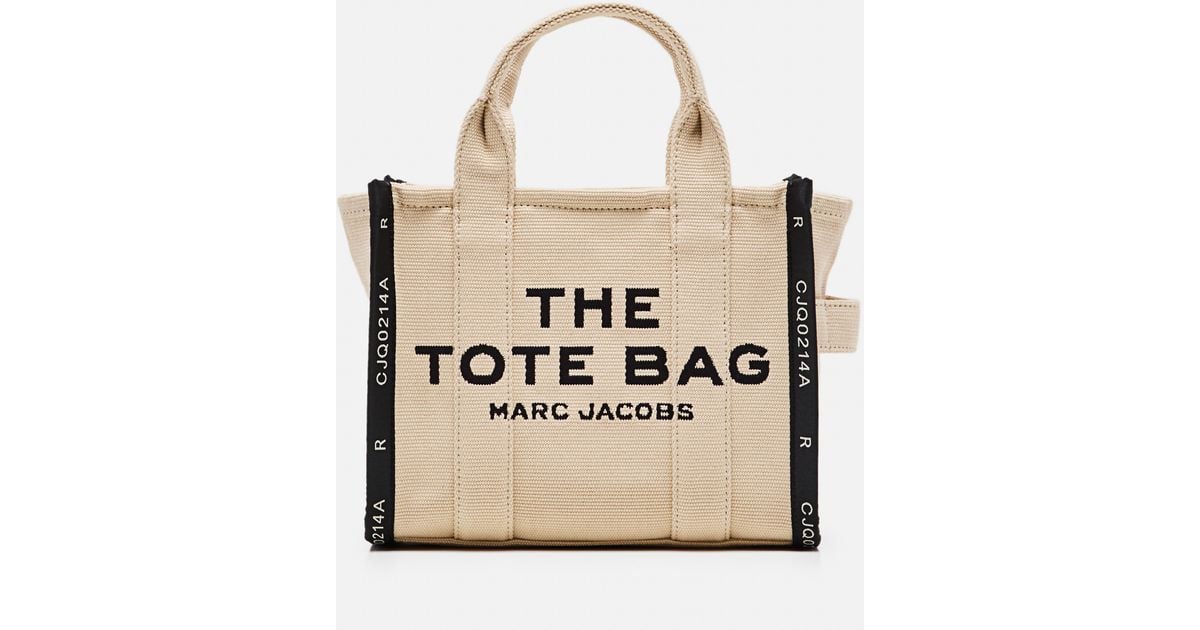 Marc Jacobs Cotton The Jacquard Traveler Tote Bag Small - Save 28% | Lyst