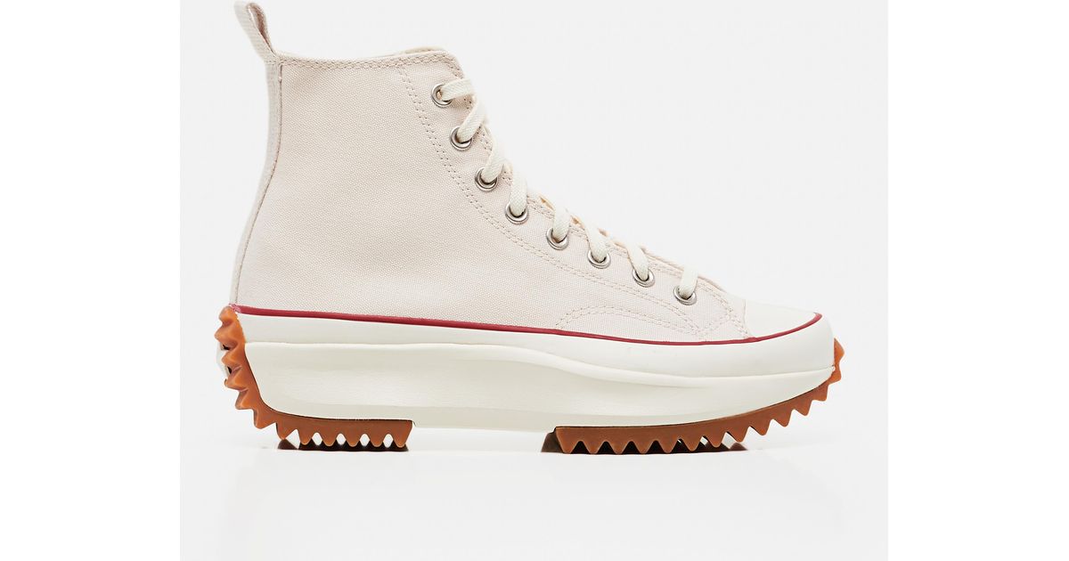 run star hike canvas platform sneakers
