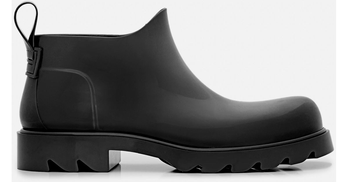 Bottega Veneta Stride Rubber Ankle Boots in Black for Men - Lyst