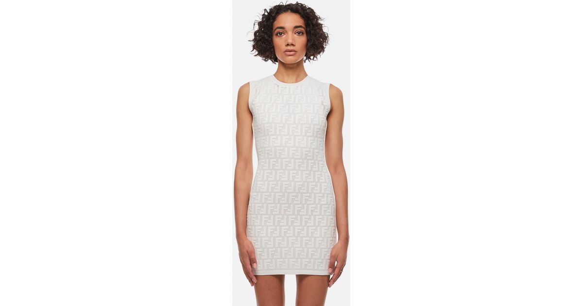fendi dress white
