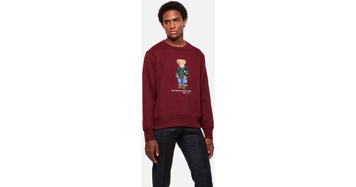 polo ralph lauren teddy sweatshirt