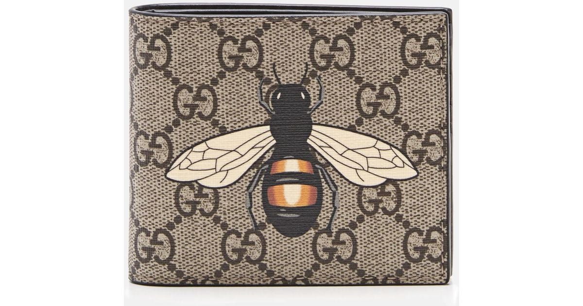 Gucci Canvas Bee Print GG Supreme 