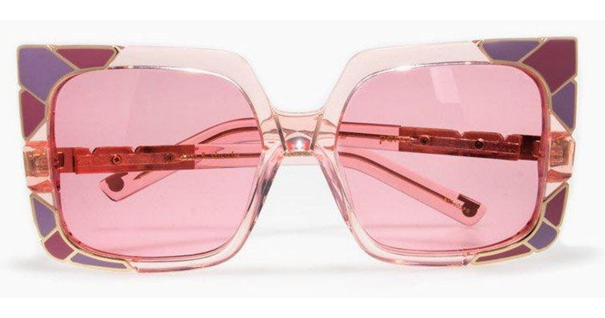 pink shade sunglasses