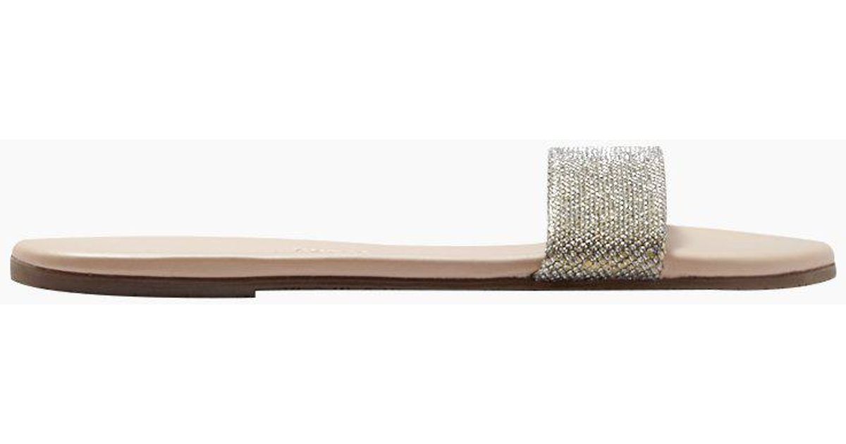 tkees leather slides