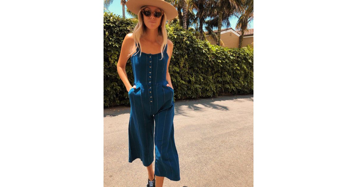 billabong paint the town jumpsuit