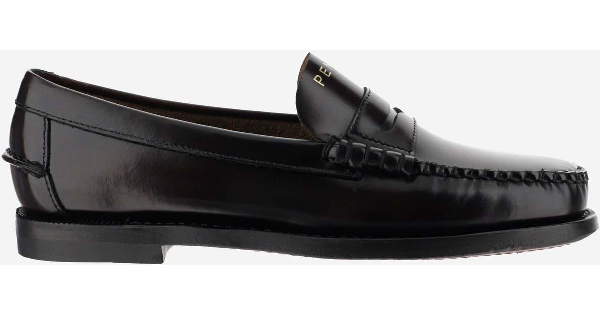 Sebago Dan Penny Leather Loafer in Brown | Lyst UK