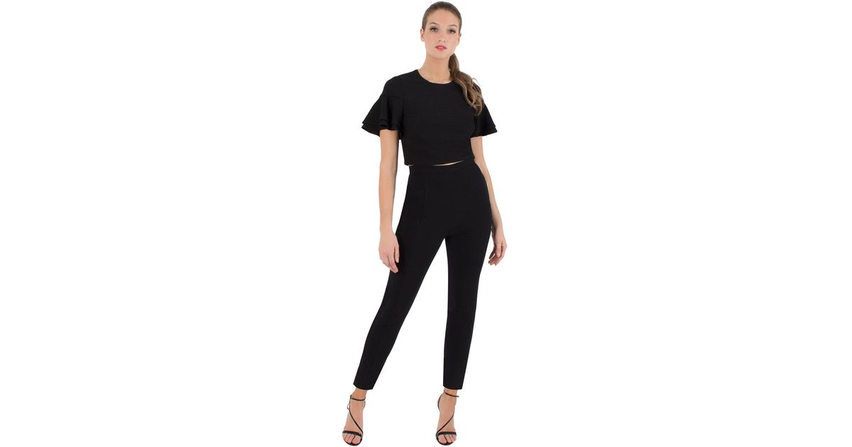 black halo syon 2 piece jumpsuit