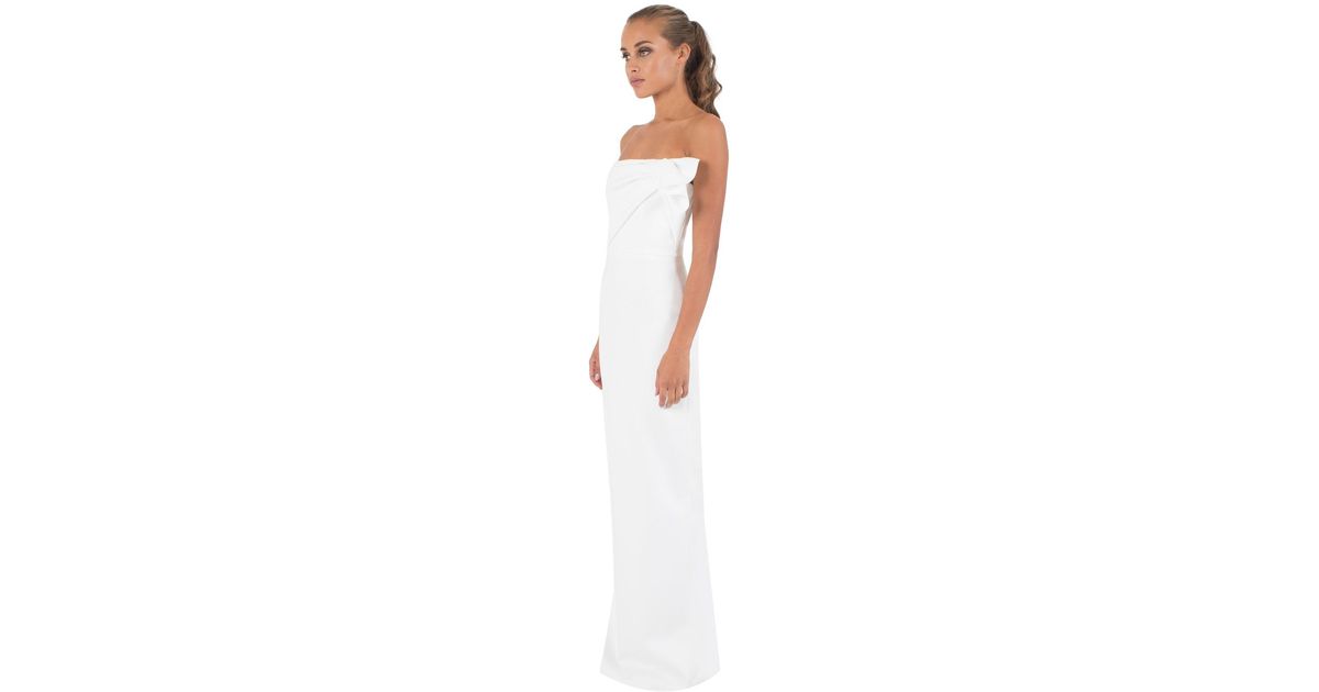 black halo divina gown