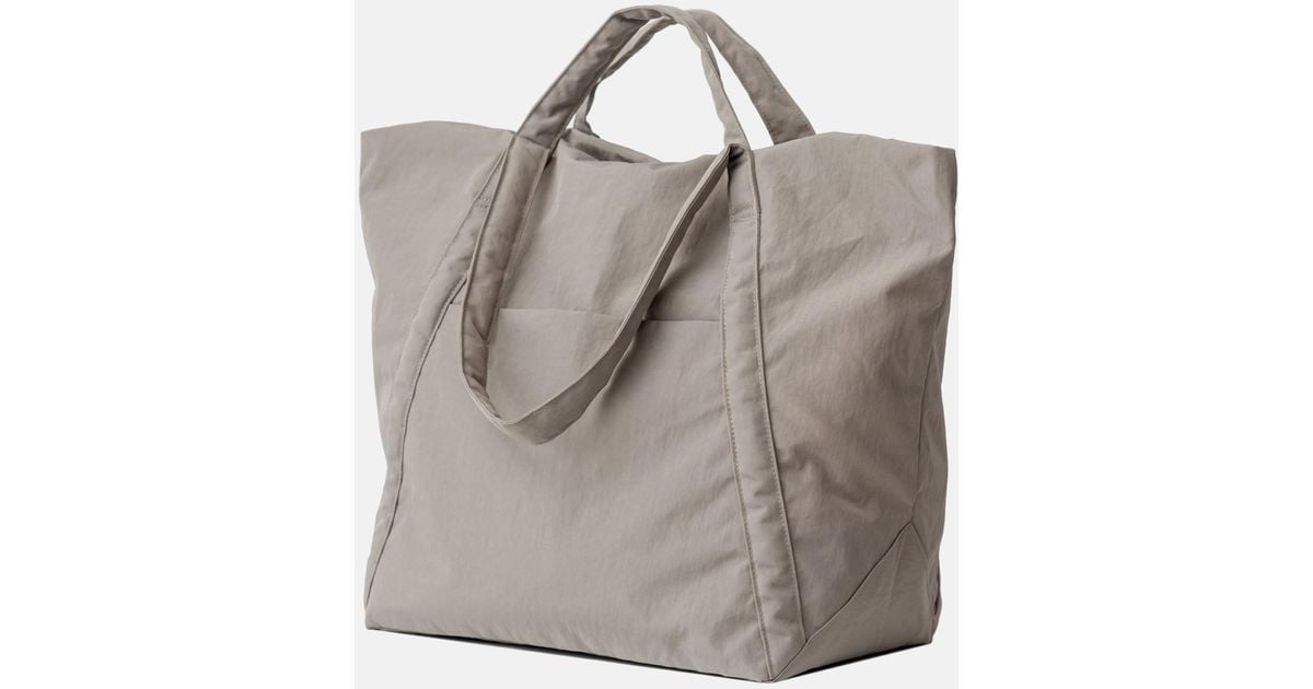 BAGGU Travel Cloud Bag_mushroom Lyst