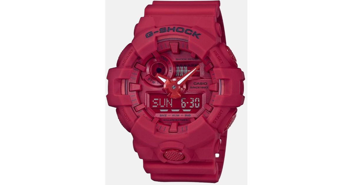 g shock limited edition red