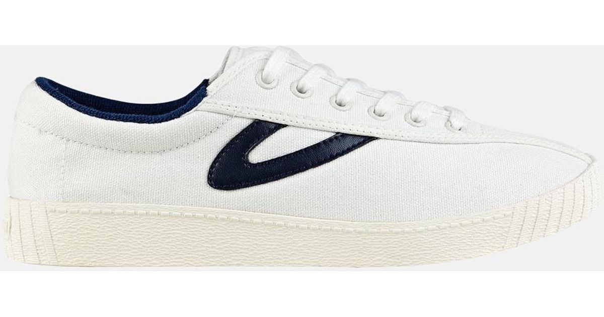 tretorn white canvas