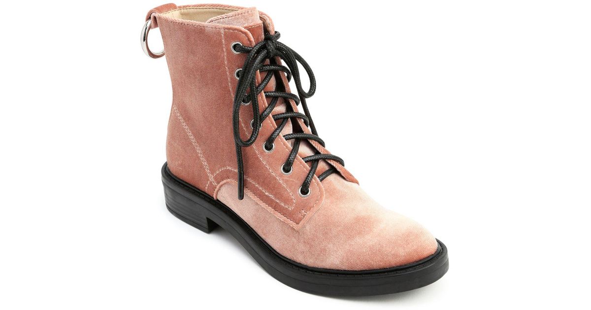 dolce vita women's bardot combat boot