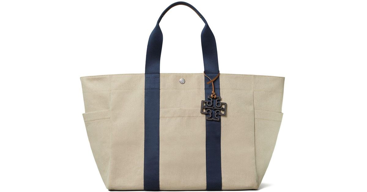 Tory Burch Cotton Weekender Tote | Lyst