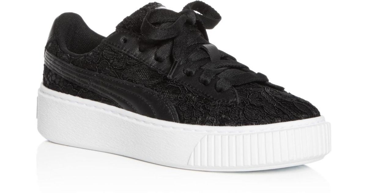 puma black floral