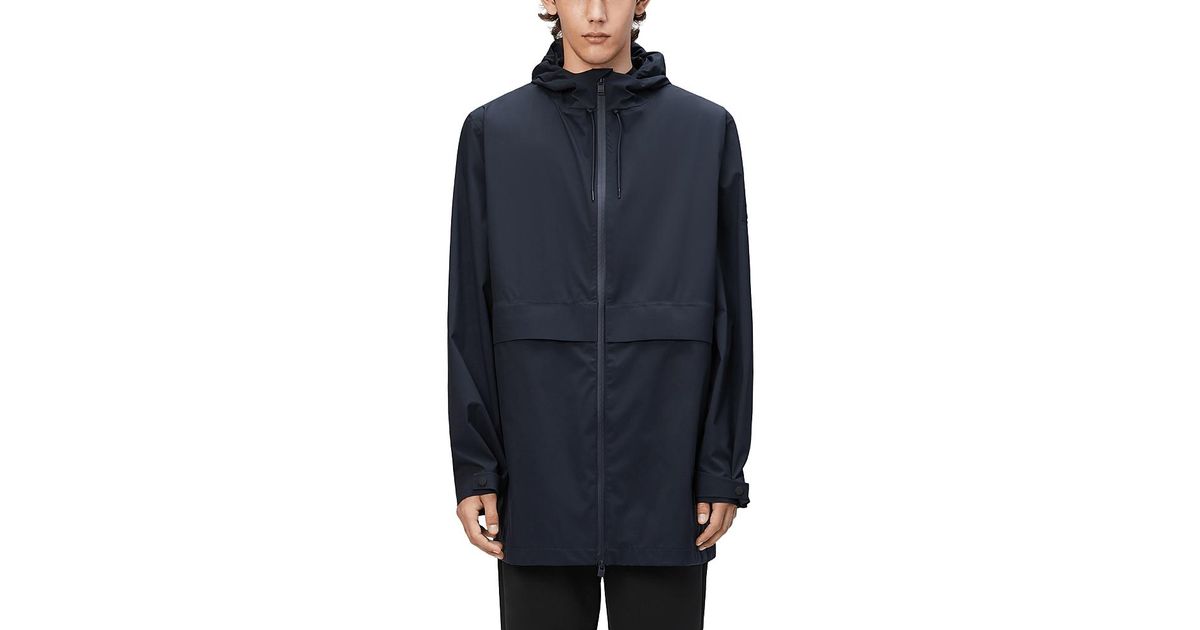 Rains Suva Hardshell Jacket in Blue for Men | Lyst