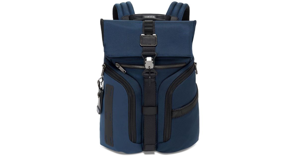 Tumi Synthetic Alpha Bravo Logistics Backpack in Navy (Blue) for Men Lyst