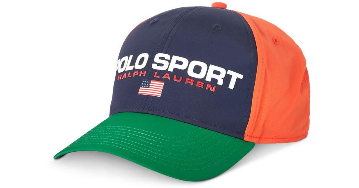 Polo Ralph Lauren Colorblock Logo Baseball Cap for Men | Lyst