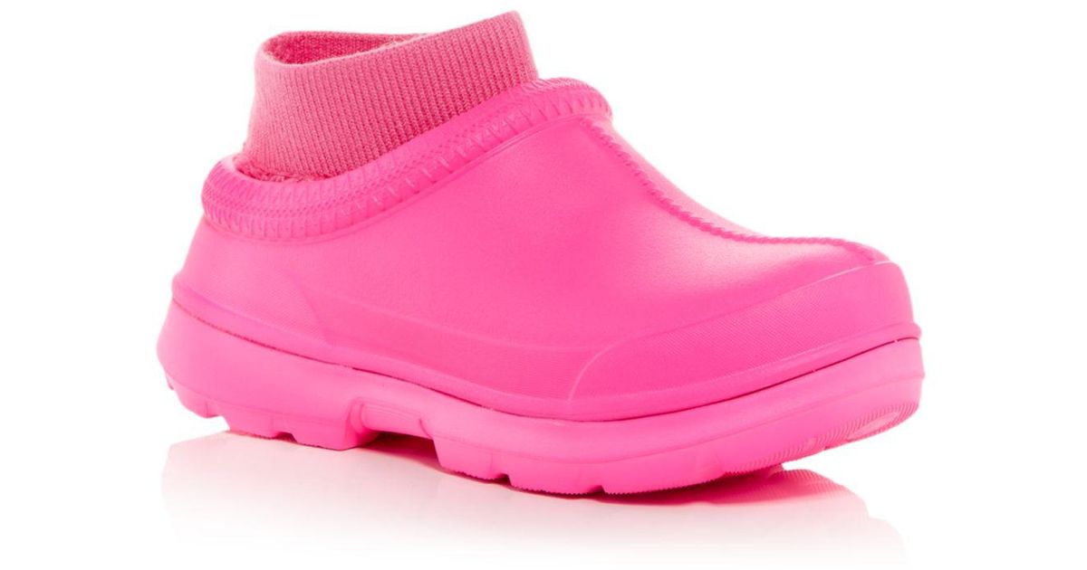 UGG Tasman X Rain Booties in Pink Lyst