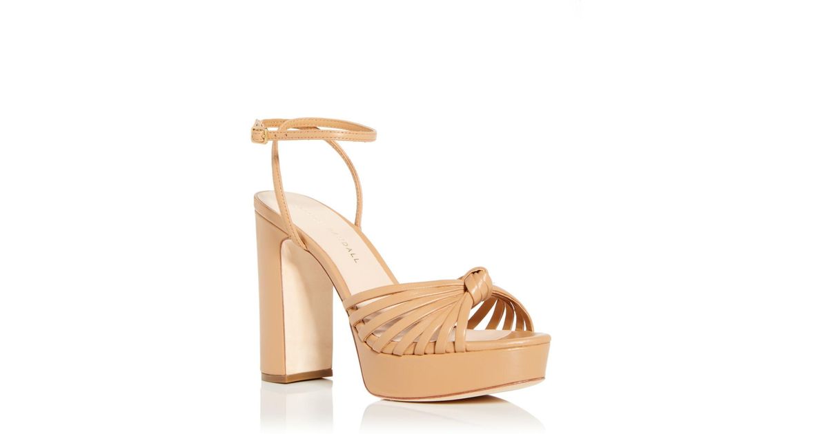 loeffler randall women's rivka platform high block heel sandals