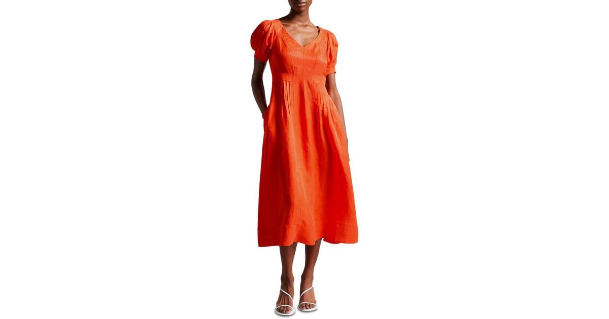 fit flare gown
